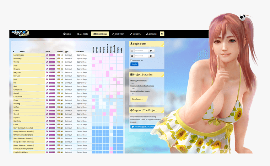 Dead Or Alive Xtreme 3 Scarlet , Png Download - Dead Or Alive Sexy Honoka, Transparent Png