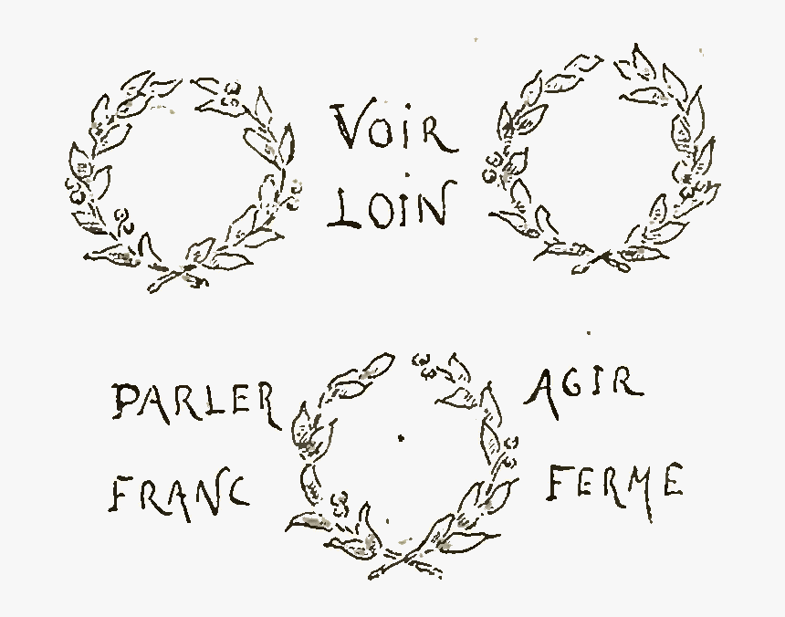 Revue Pour Les Français, T1, 1906 - Circle, HD Png Download