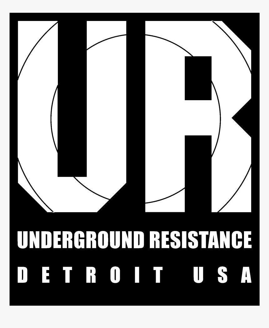Underground Resistance Logo Black And White - Underground Resistance, HD Png Download