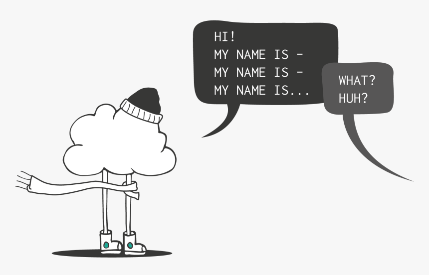 My Name Is - Cartoon, HD Png Download