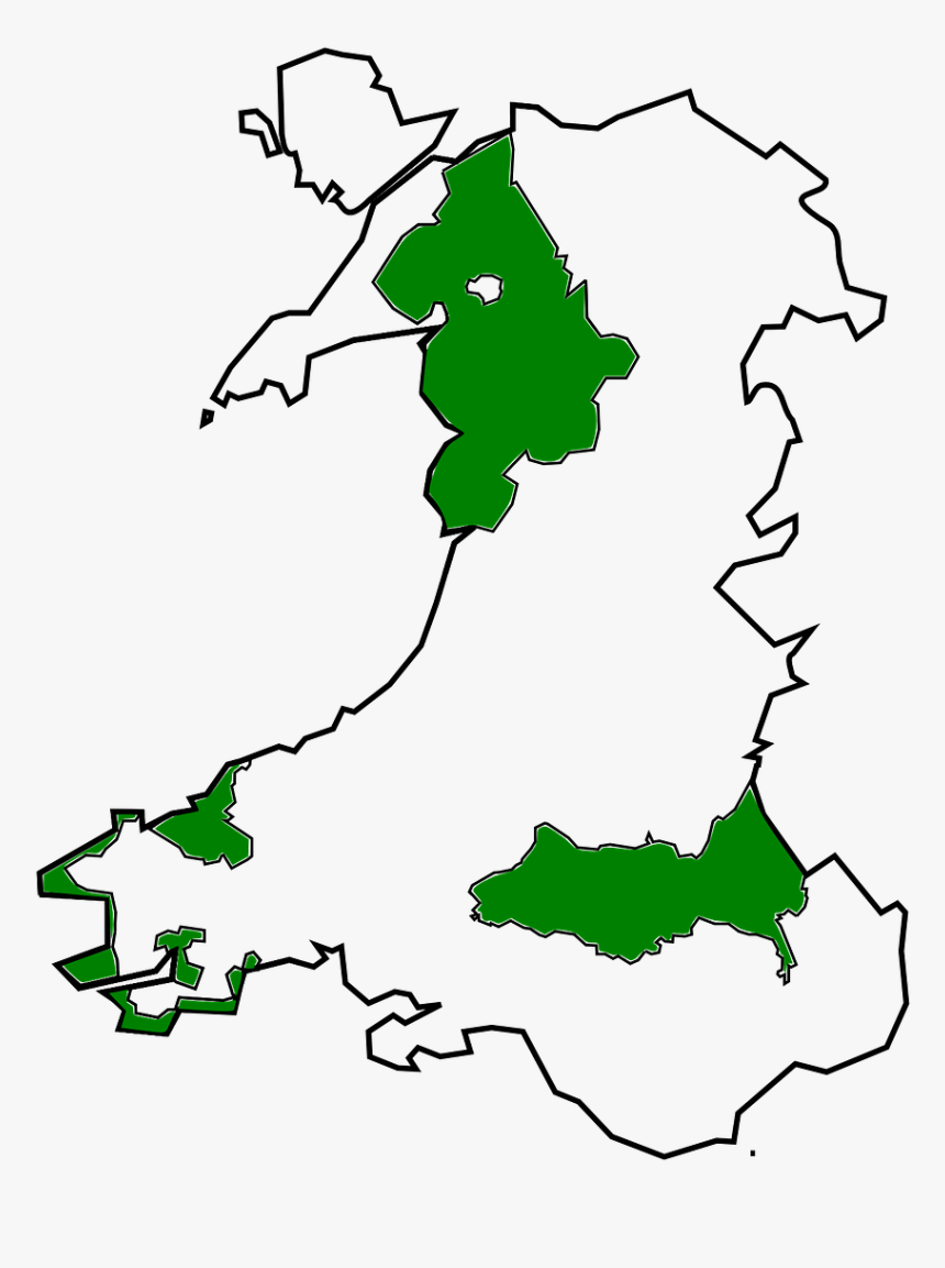 Wales Trail Centres Map, HD Png Download