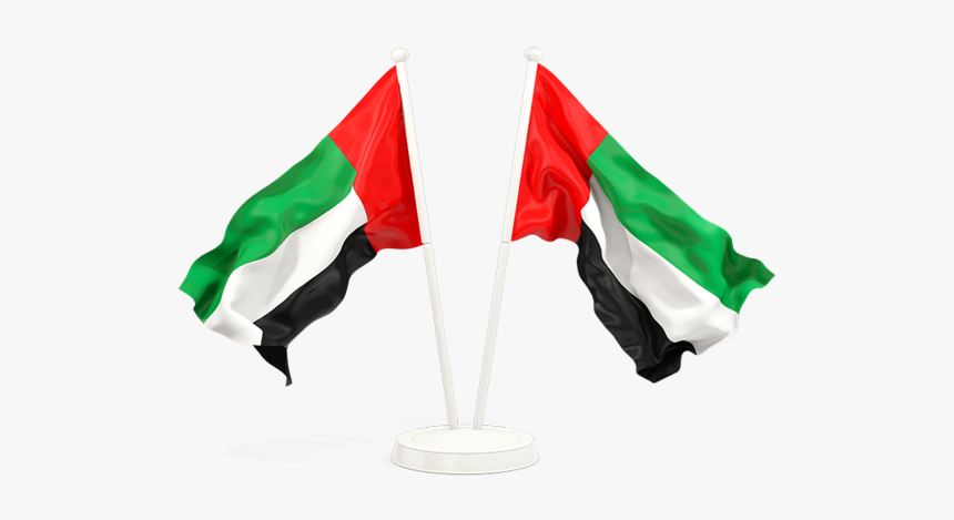 Two Waving Flags - Egypt Flag Waving Png, Transparent Png