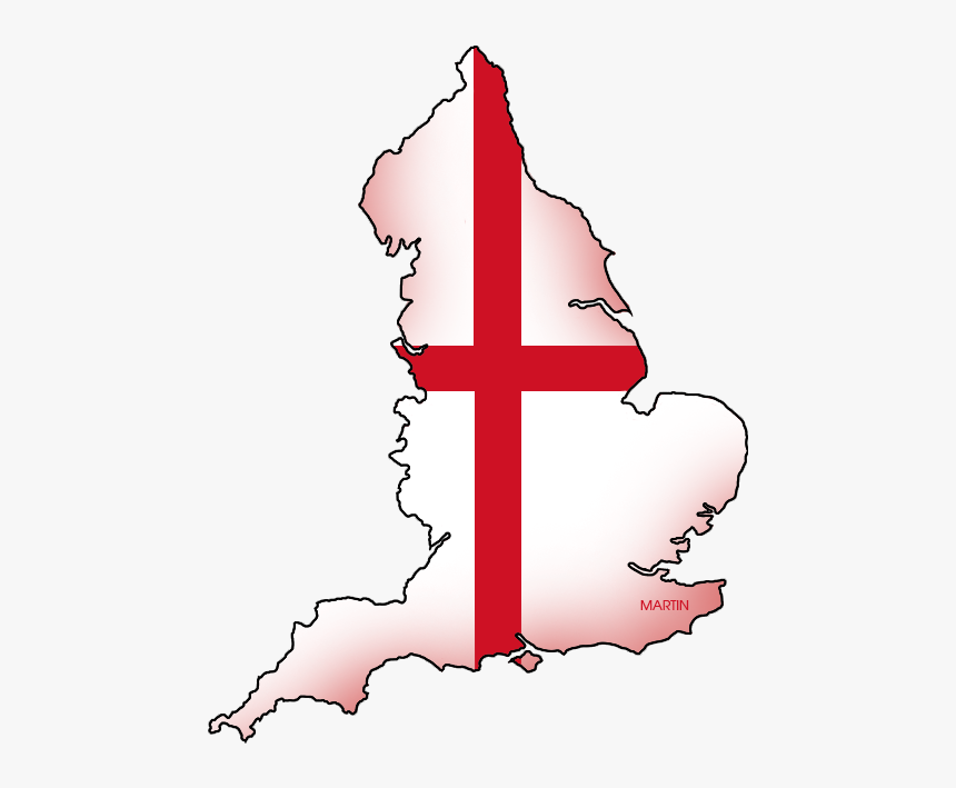 England Map - Gran Bretaña Mapa Politico, HD Png Download