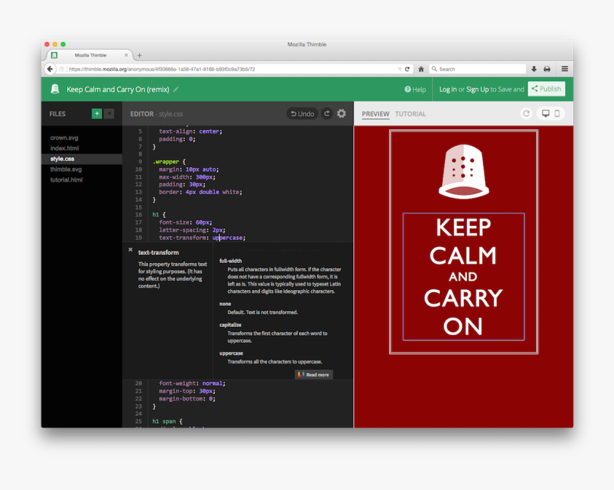 Thimble Mozilla, HD Png Download , Transparent Png Image PNGitem