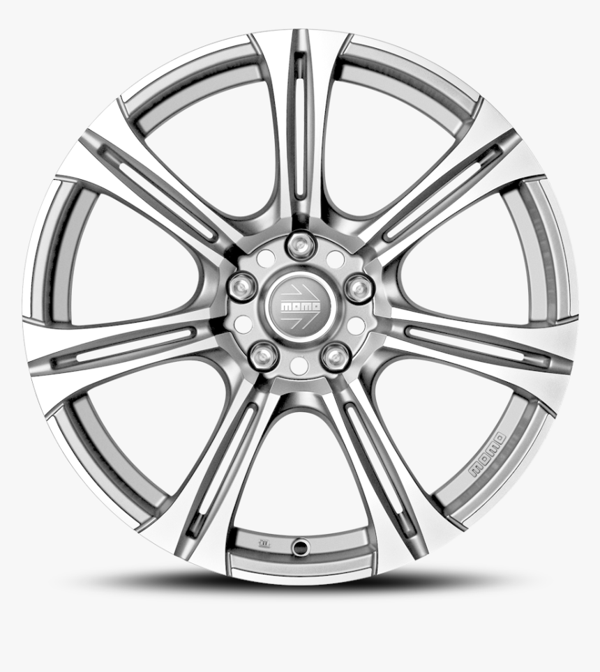 Momo Next Evo Road Wheels - Black Wheel With Red Stripe, HD Png Download