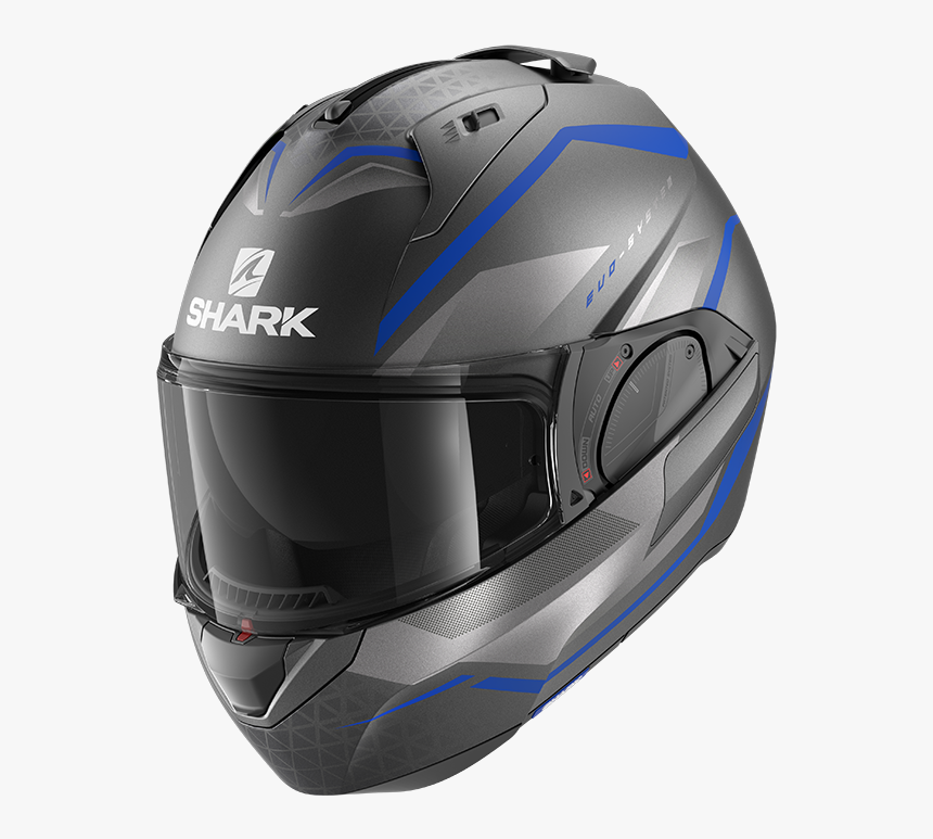1 Evo Es Yari Mat Abs 34lfront He9804 - Motorcycle Helmet, HD Png Download