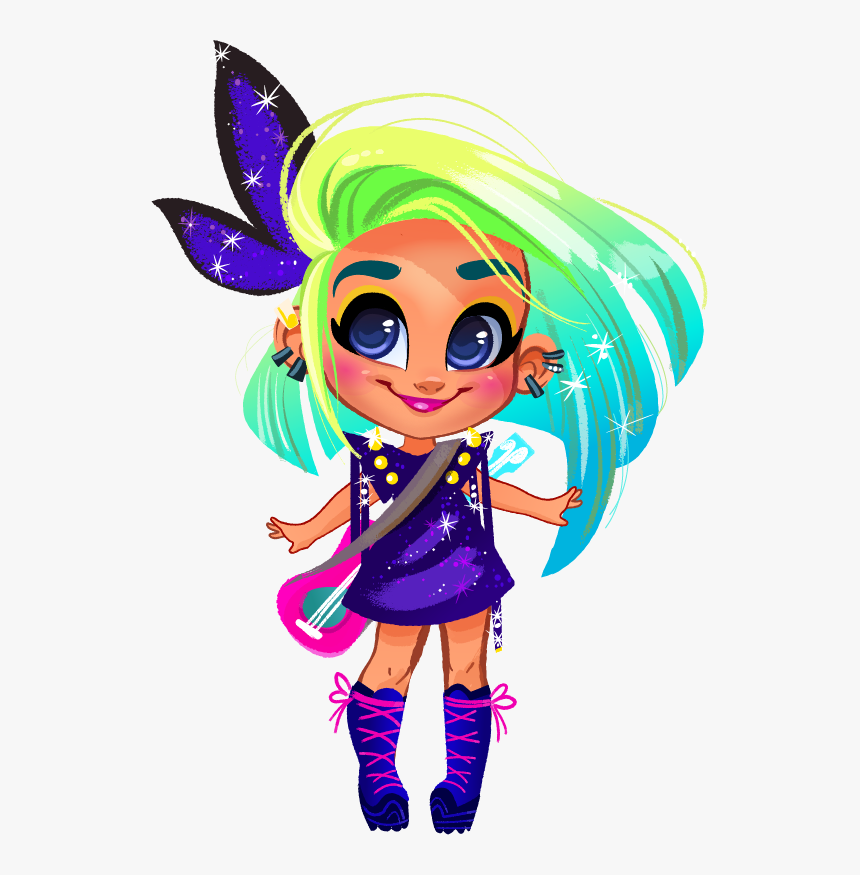 Singing Clipart Harmony - Hairdorables Harmony, HD Png Download