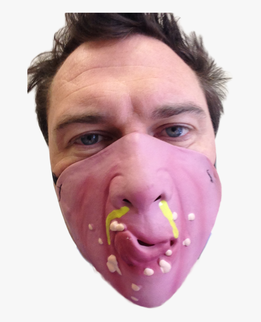 Snot Nose Half Face Mask - Nose Snot, HD Png Download