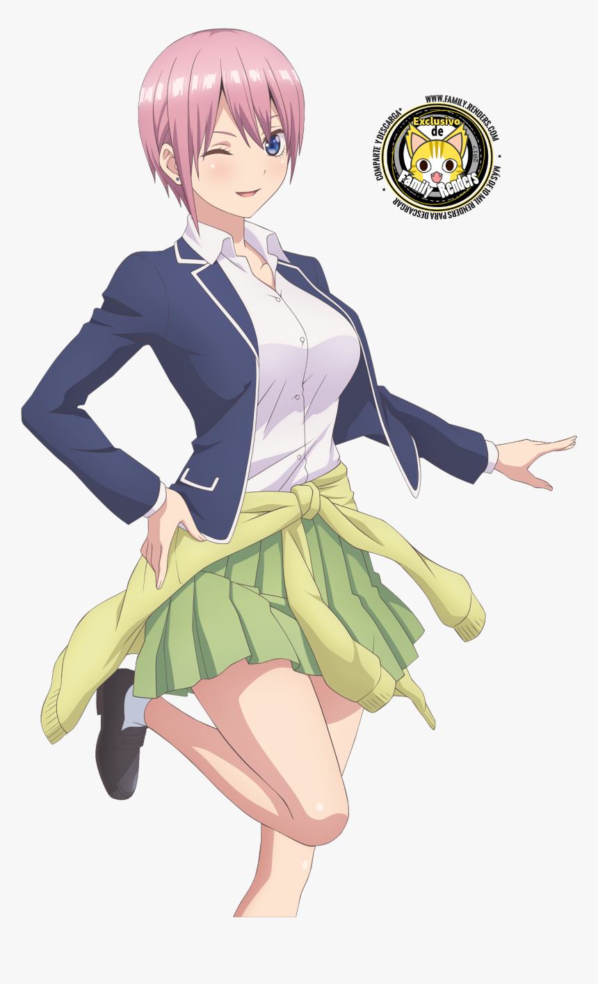 五 等 分 の 花嫁 一 花 Png Download Gotoubun No Hanayome Nakano Transparent Png Transparent Png Image Pngitem