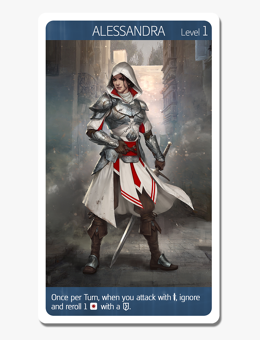 Assassins Creed Board Game - Assassin's Creed Miniatures Game, HD Png Download