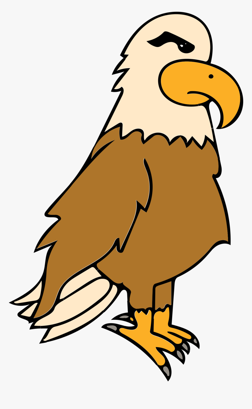 รูป การ์ตูน นก อินทรี, HD Png Download