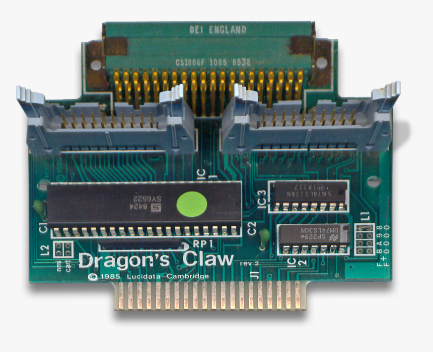 Thedragonsclaw Pcb Top-xavax - Microcontroller, HD Png Download