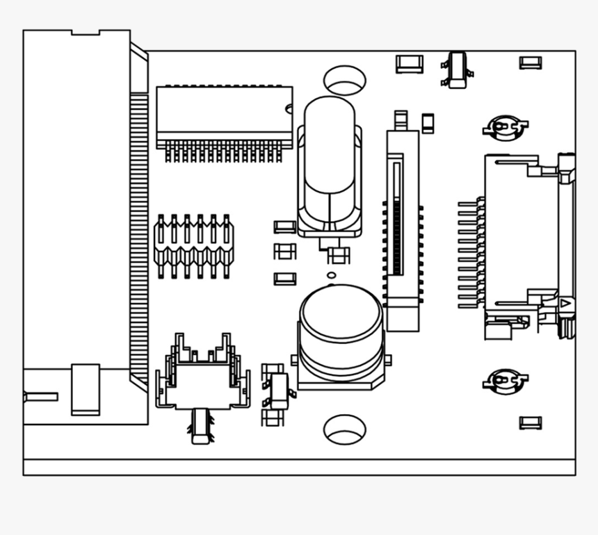 E-12092r 1 - Electronic Component, HD Png Download