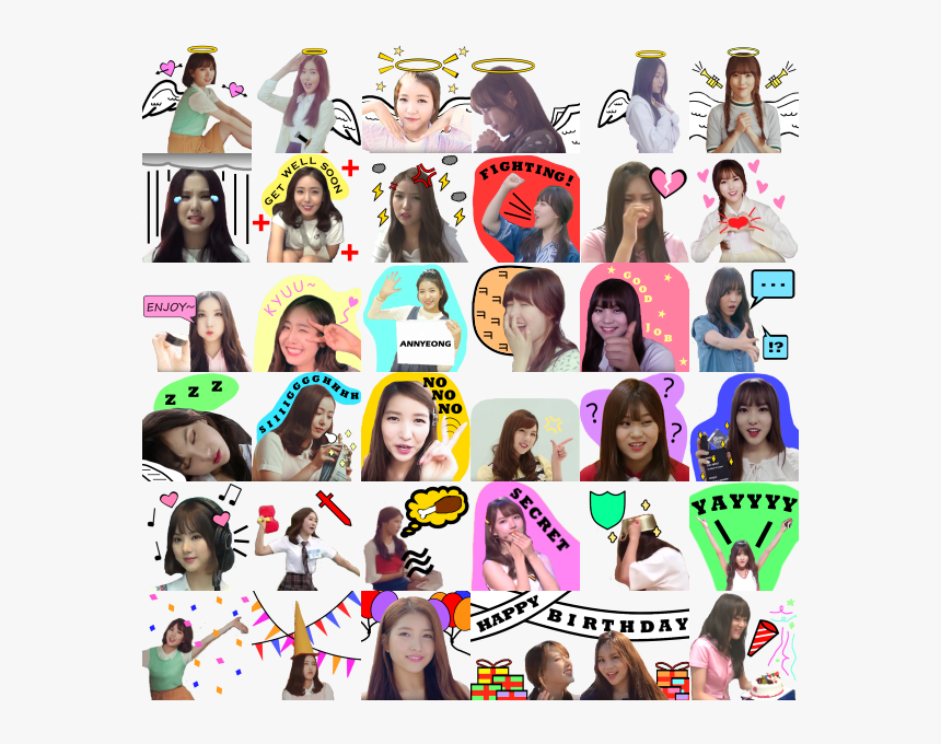 57fca3134892e Emotecollage - Collage, HD Png Download