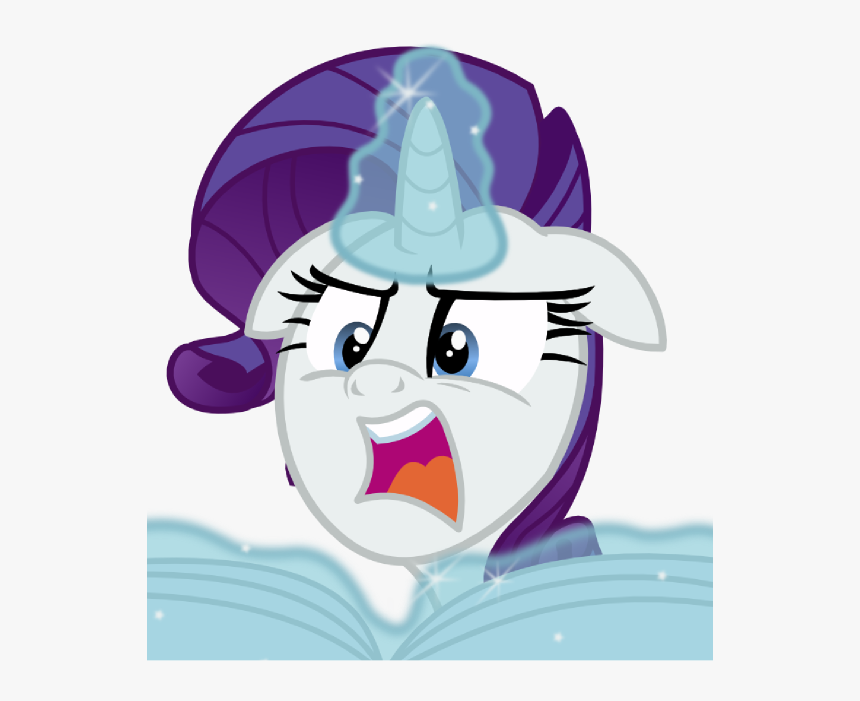 Seahawk270, Floppy Ears, Levitation, Magic, Newspaper, - Rarity No Spoilers, HD Png Download
