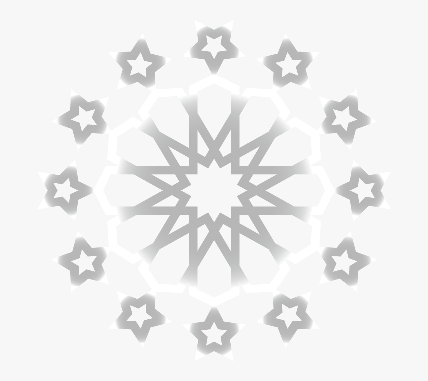 Black And White Grey Snowflake - Asian Road Cycling Championship 2019, HD Png Download