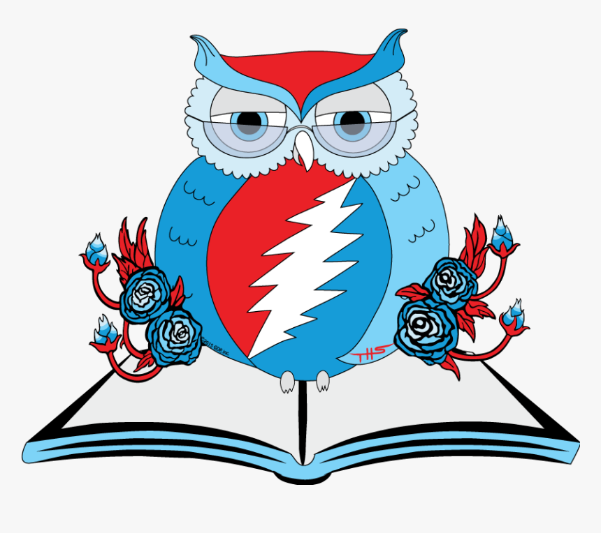 Owlsley Book Club - Grateful Dead Clipart Clear Background, HD Png Download