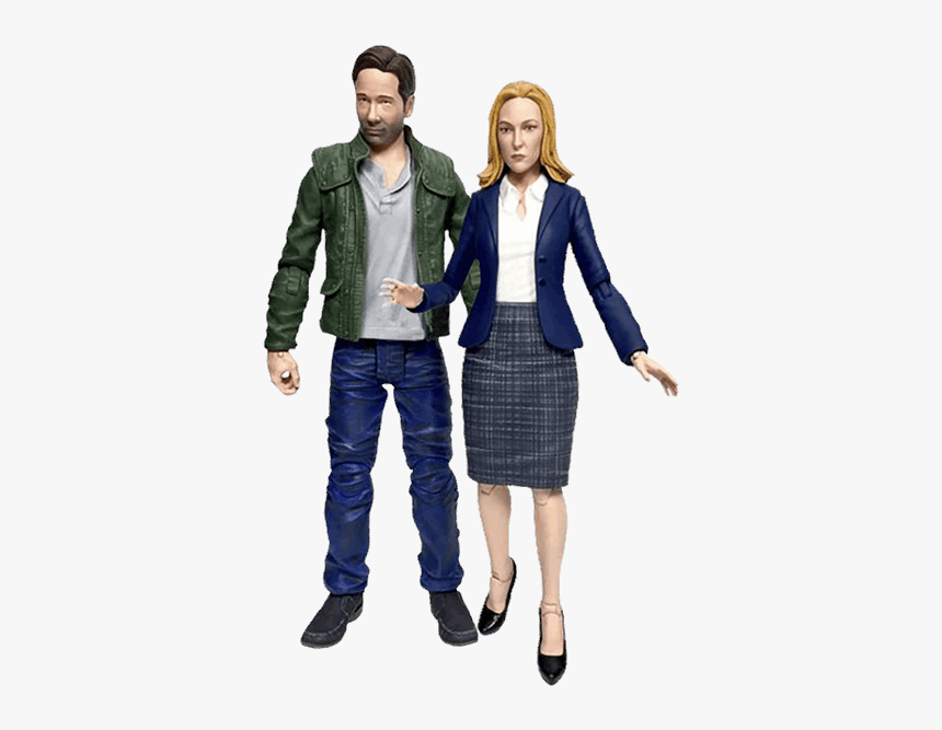 Mulder And Scully Action Figures, HD Png Download