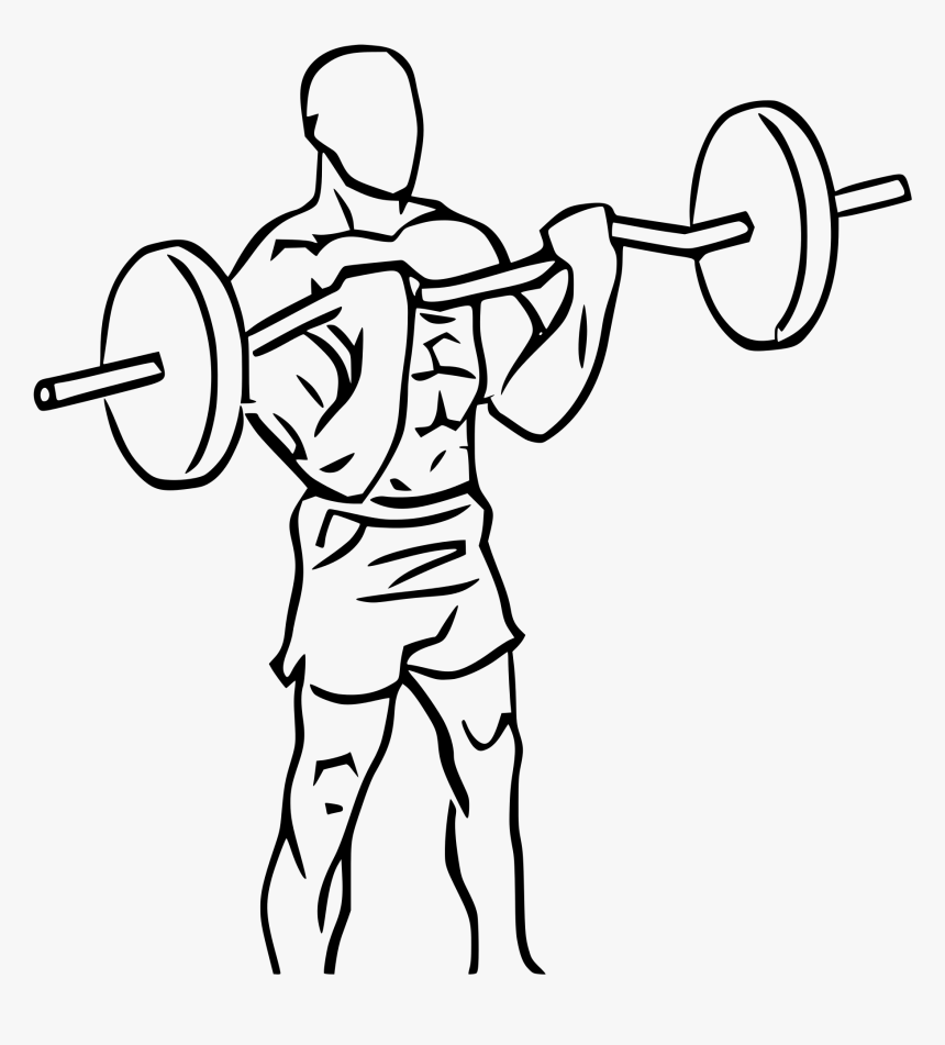 Transparent Lifting Weights Clipart - Ez Bar Curl Png, Png Download