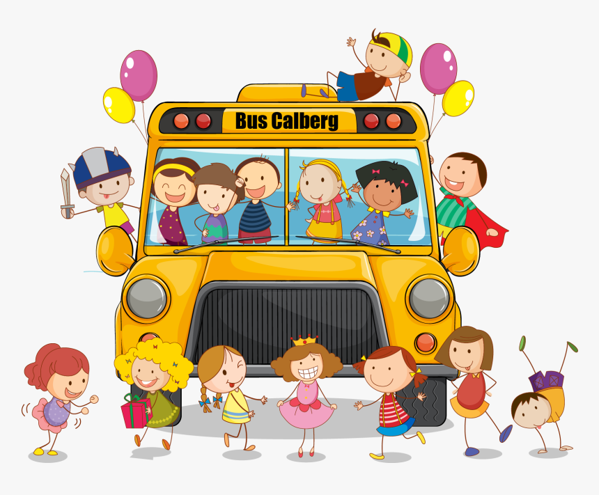 Kids School Van, HD Png Download