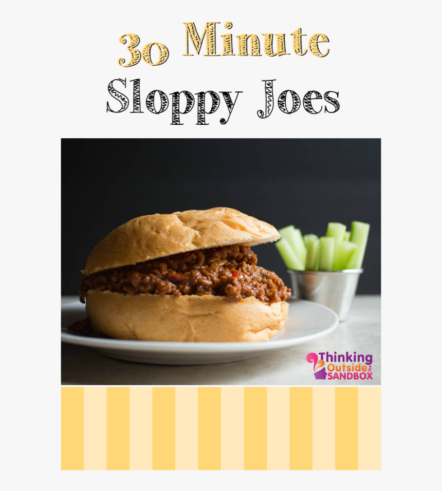 Easy Meat Recipes, Easy Delicious Recipes, Sandwich - Fast Food, HD Png Download