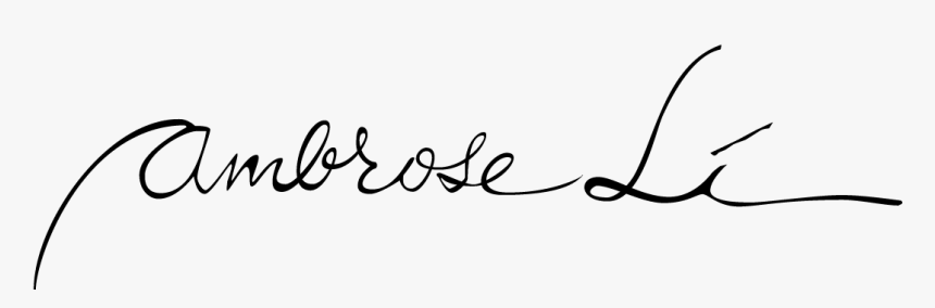 Ambrose Li - Calligraphy, HD Png Download
