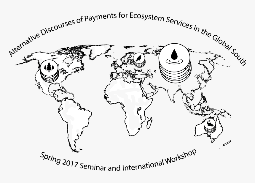 World Map Borders Svg, HD Png Download