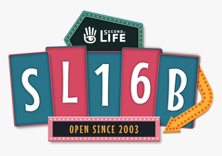 Sl16b Logo Final - Second Life 16th Birthday, HD Png Download
