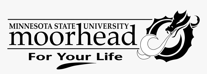 Msu Moorhead Logo Black And White - Minnesota State University Moorhead, HD Png Download