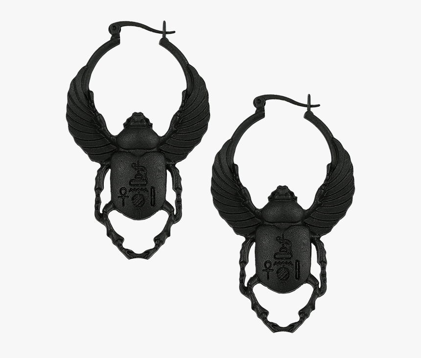 Pendientes Escarabajo Egipcio, HD Png Download