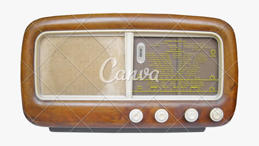 Pager - Radio Viejo Blanco Y Negro, HD Png Download