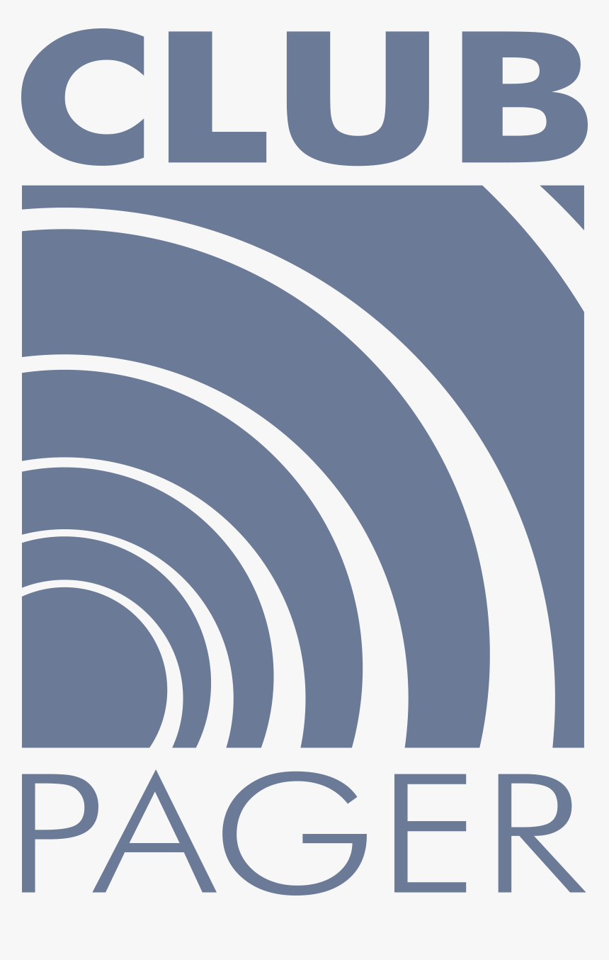Club Pager Logo2 Logo Png Transparent - Poster, Png Download