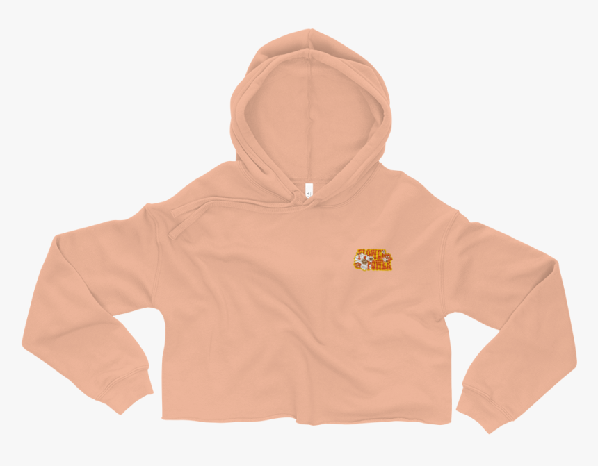 Image Of Flower Power Cropped Hoodie - Hoodie, HD Png Download