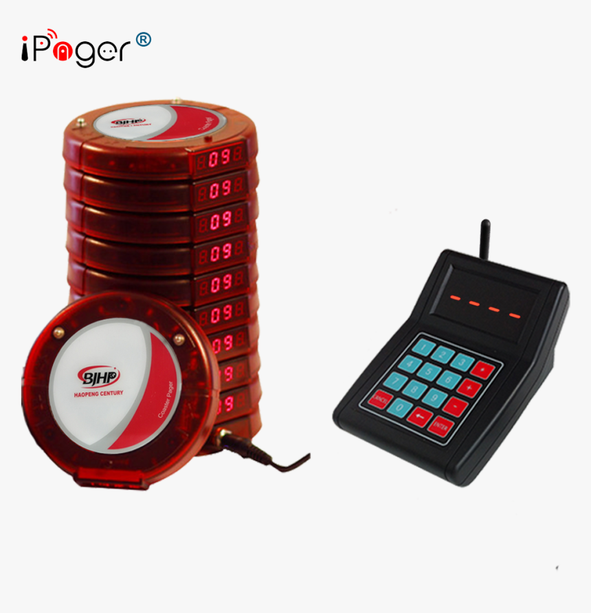 Hot Selling Wireless Restaurant Coaster Pager, Queue - Calling System For Restaurant, HD Png Download