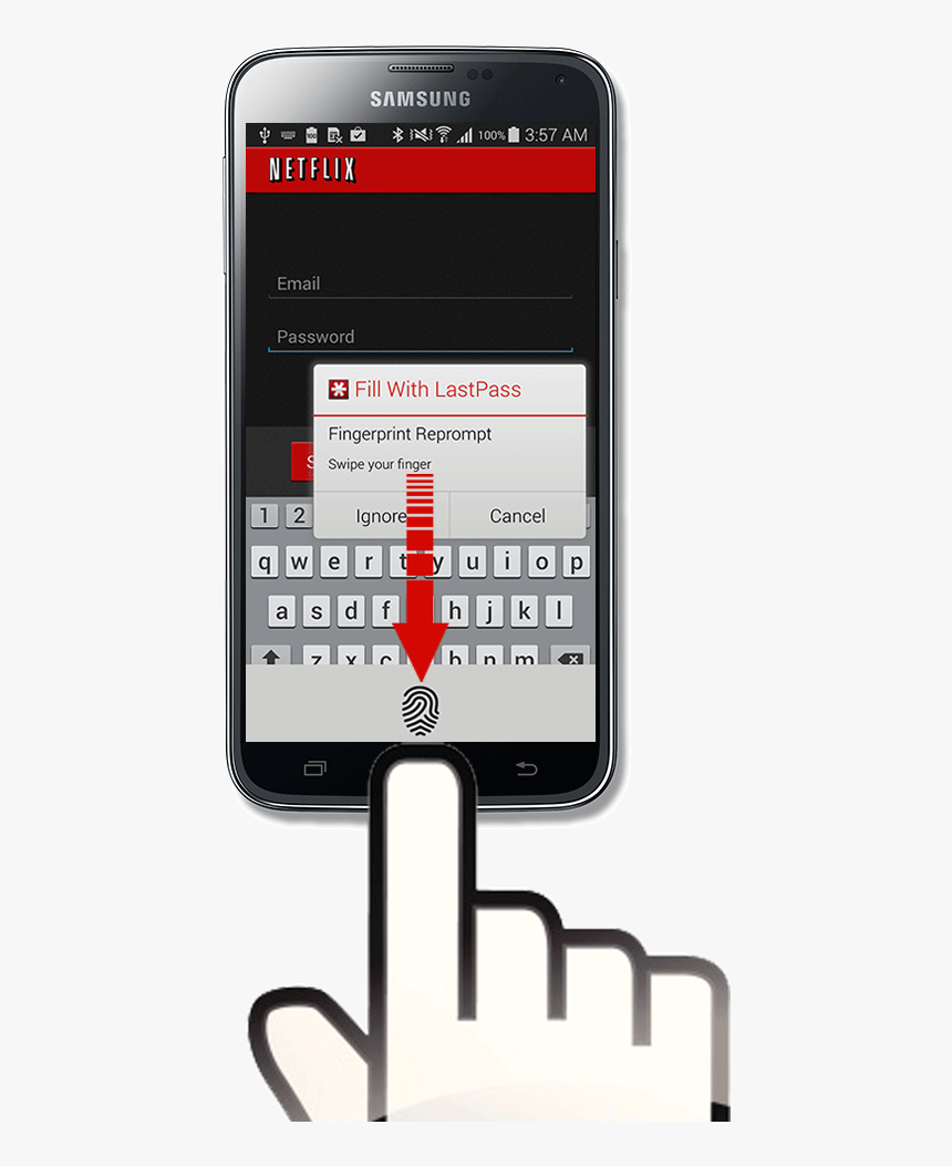 Lastpass Fingerprint, HD Png Download