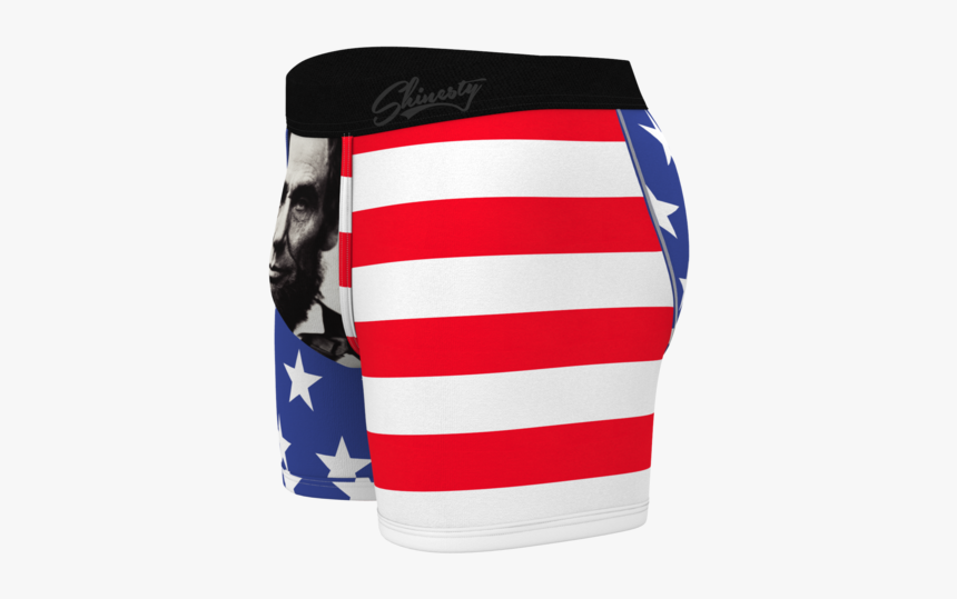 Big Beard Abe Lincoln - Board Short, HD Png Download