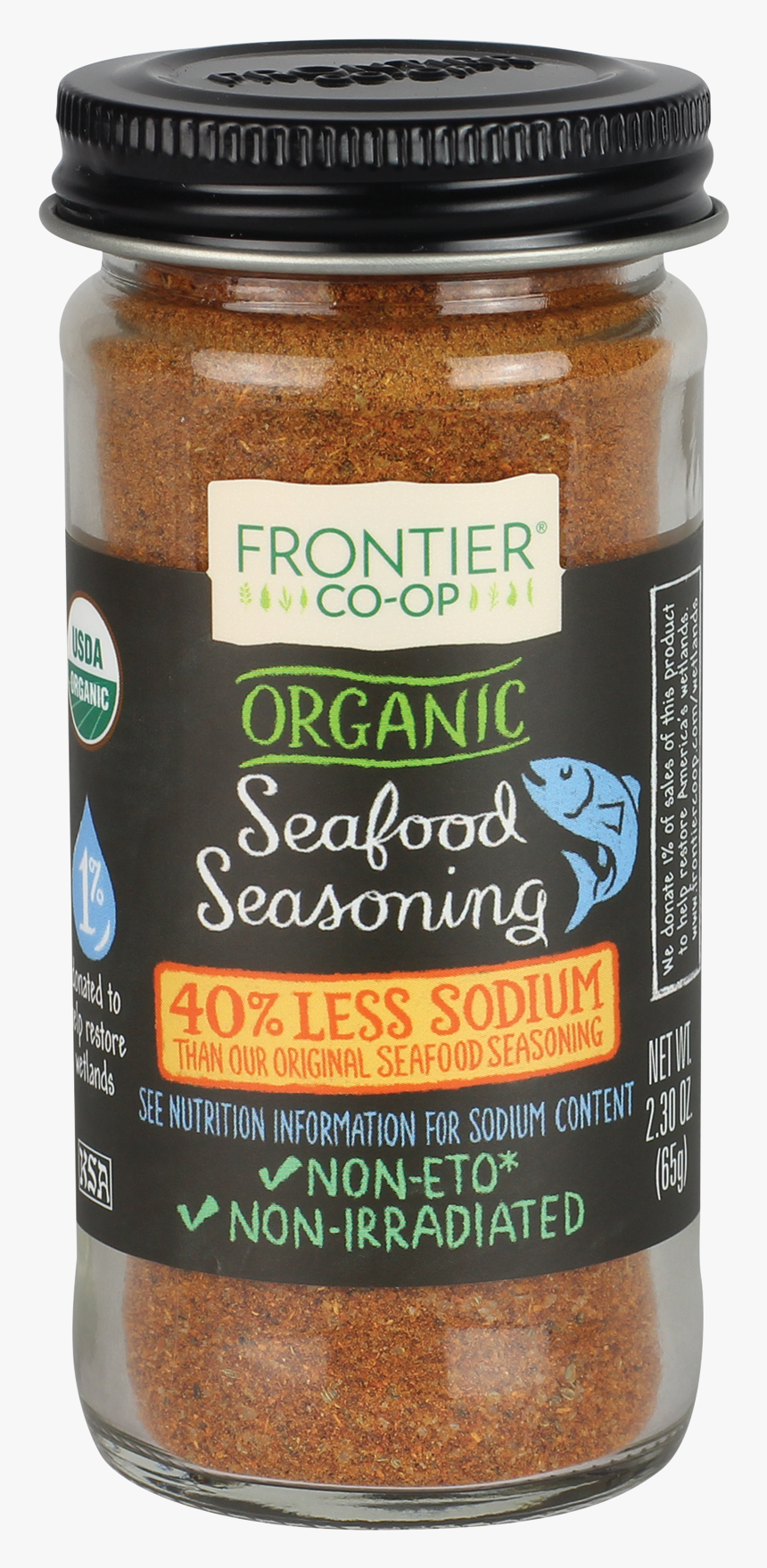 Organic Blackened Seafood Seasoning, HD Png Download