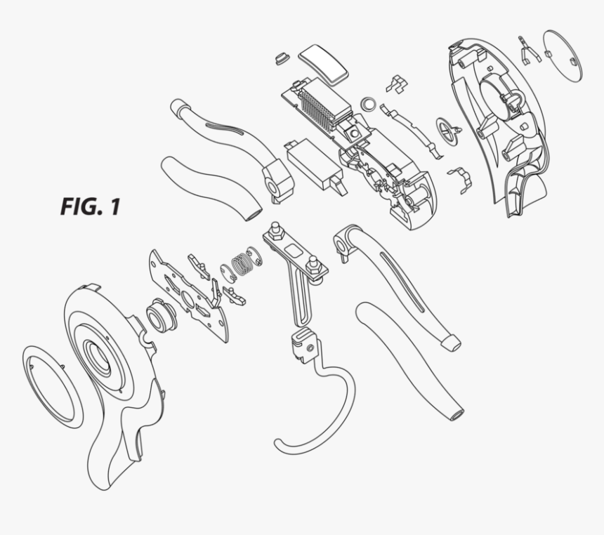 Exploded Lf-scale Patent - Sketch, HD Png Download