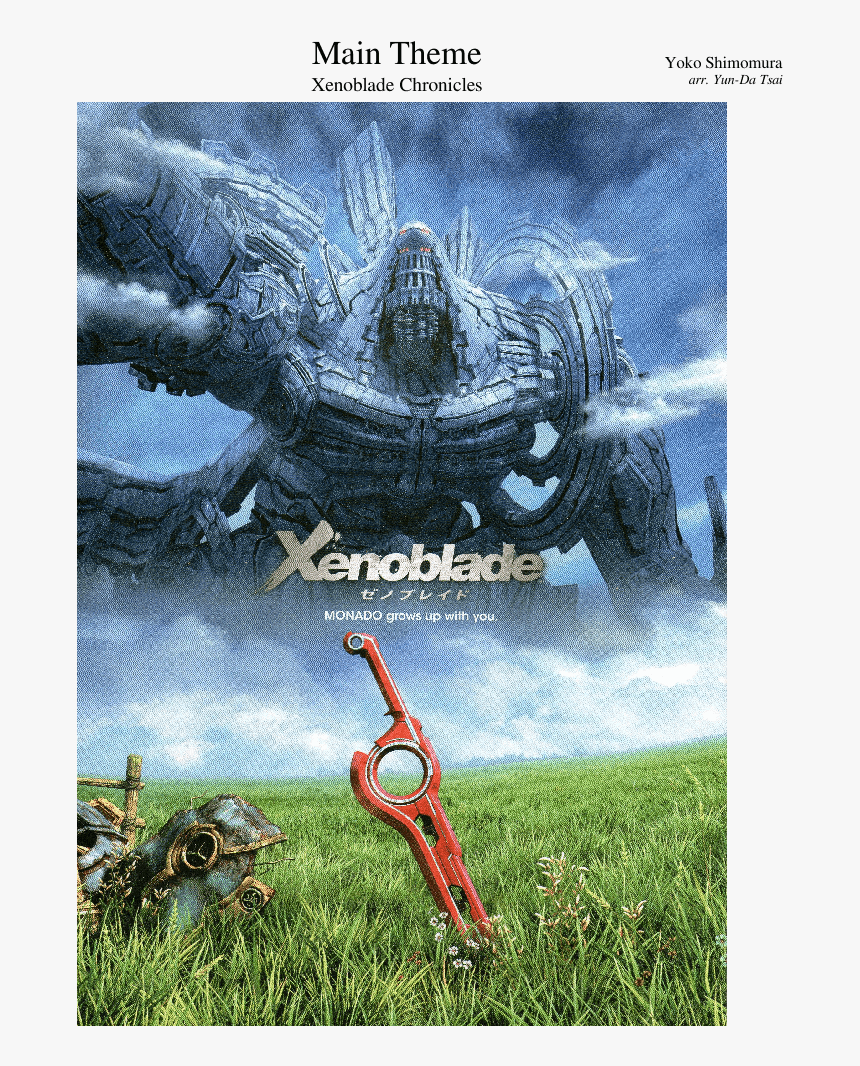 Xenoblade Chronicles Poster, HD Png Download
