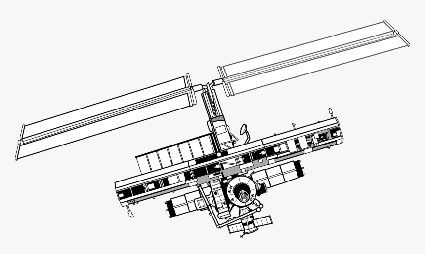 International, Space, Station, Spaceship, Nasa - Clip Art International Space Station, HD Png Download