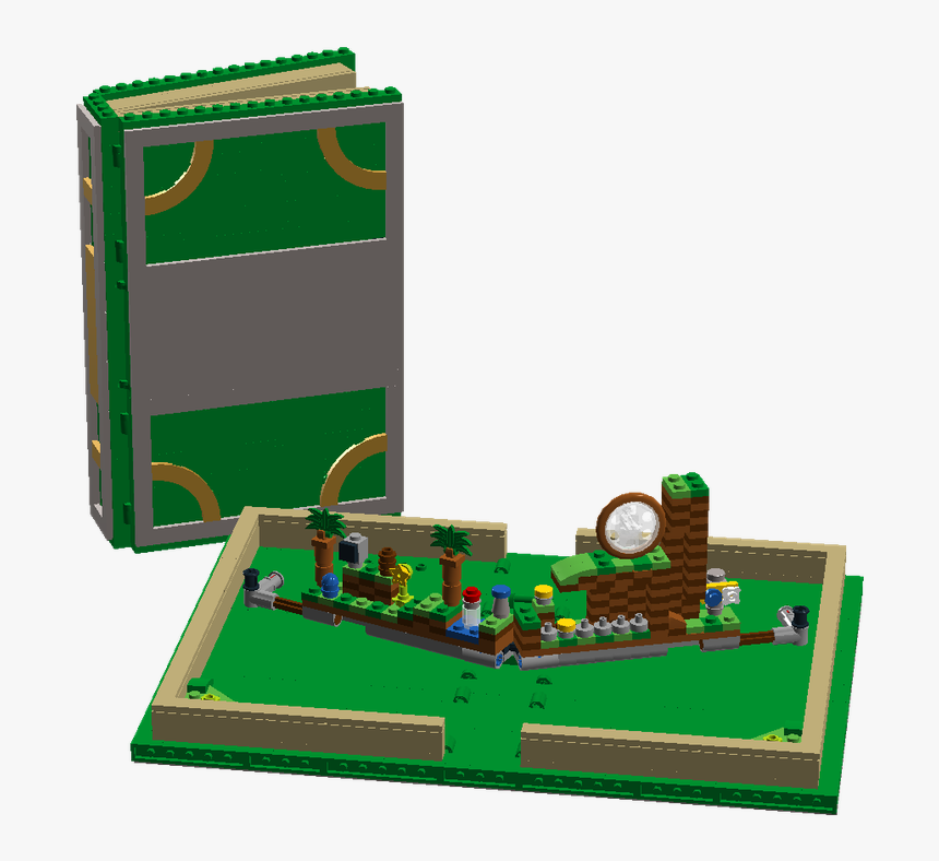 Lego Green Hill Zone, HD Png Download