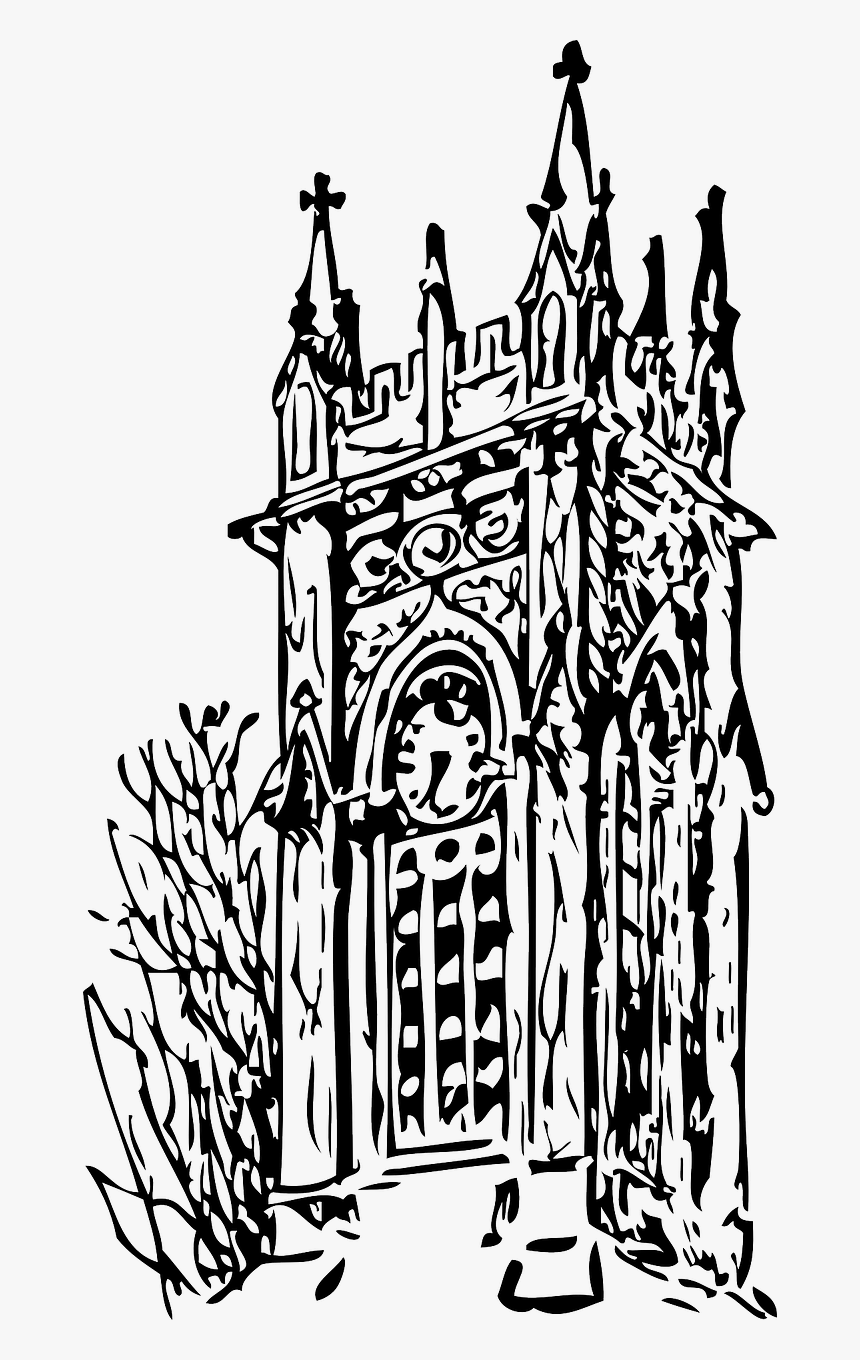 Clock Tower Tattoo Drawings, HD Png Download