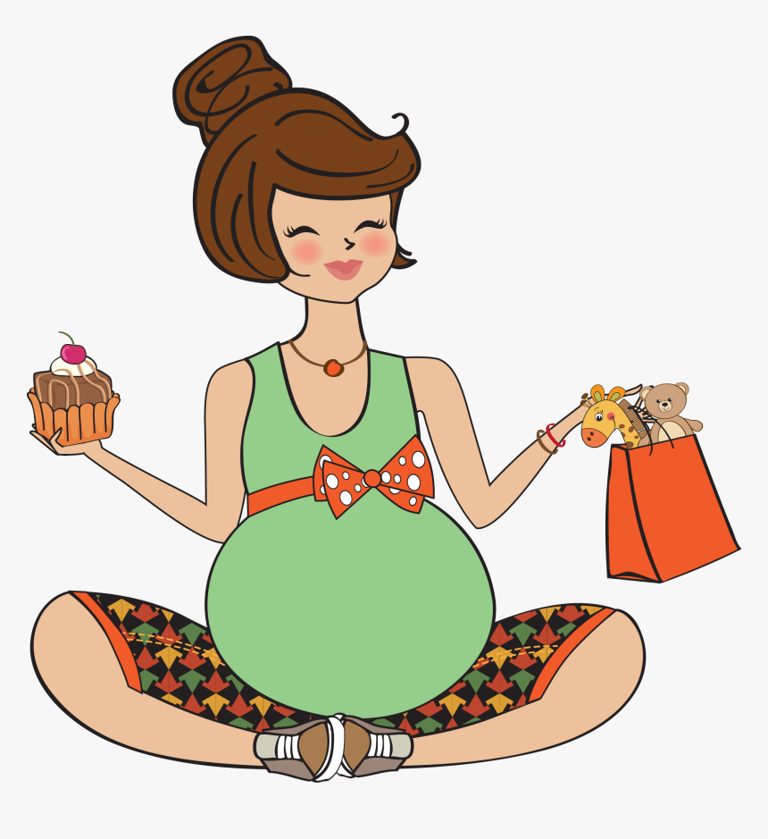 Para A Mamãe - Happy Birthday To Pregnant Lady, HD Png Download