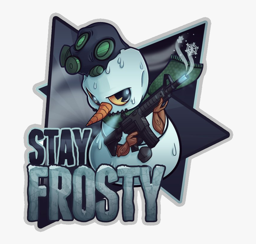Transparent Csgo Character Png - Csgo Stay Frosty Sticker, Png Download