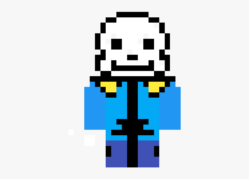 Sans Face Pixel Art, HD Png Download