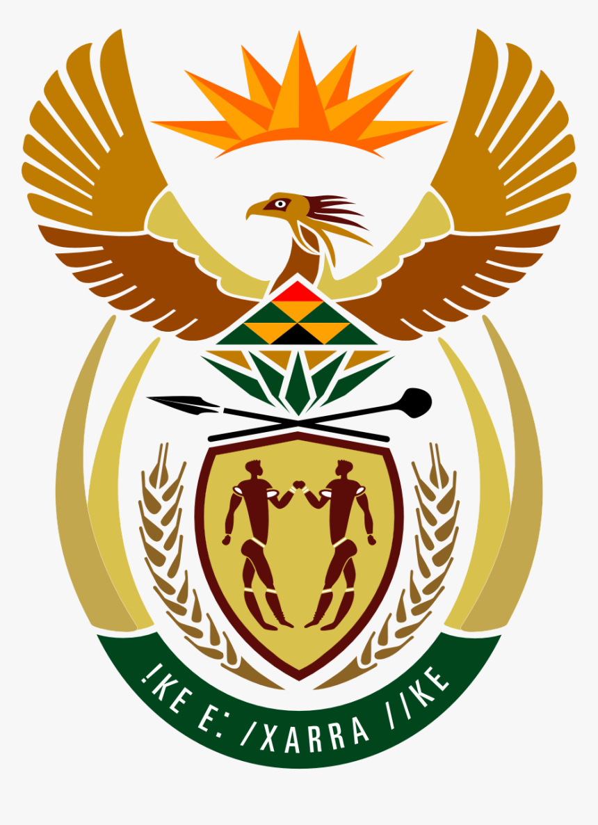South African Coat Of Arms Png, Transparent Png