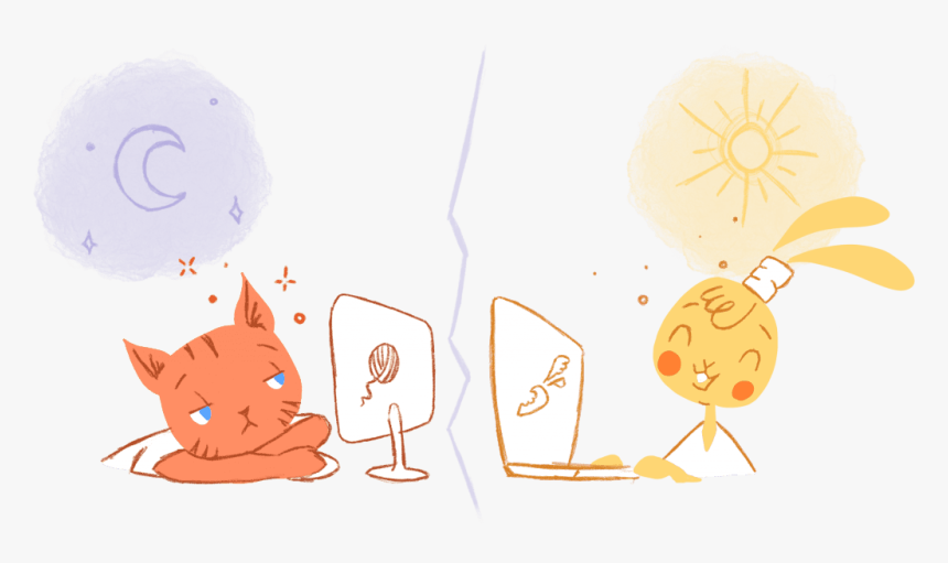 Working Meetings All Day - Busy Calendar Cat, HD Png Download