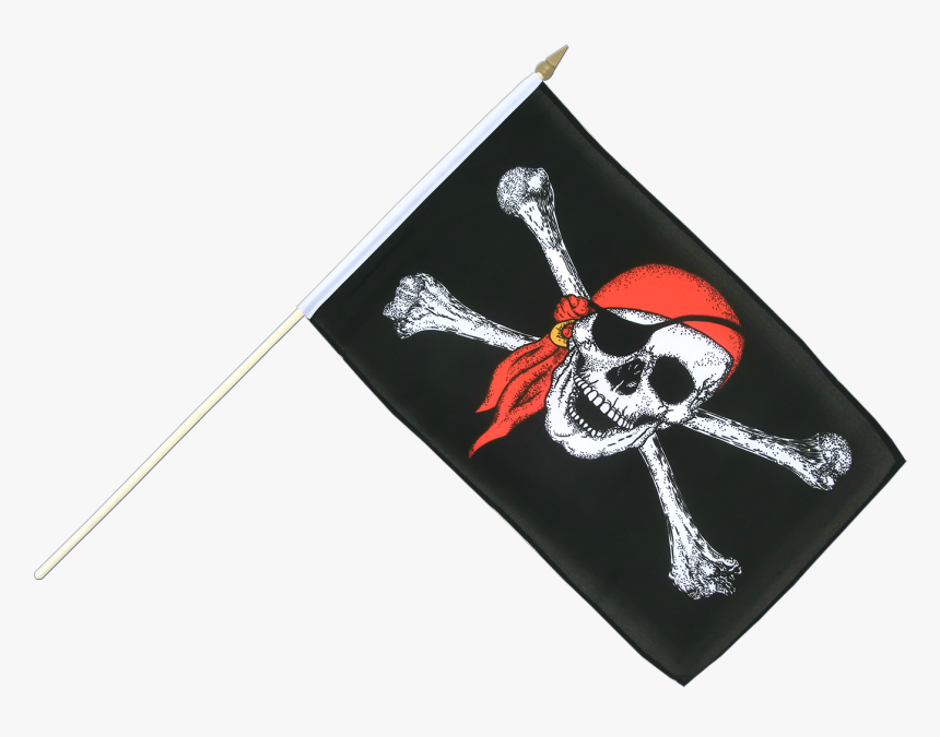Pirate With Bandana , Png Download - Pirate Flag, Transparent Png