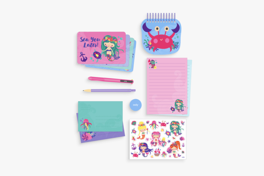 Magical Mermaids Stationary Kit 

 
 Data Rimg Lazy - Ooly Stationery Kit, HD Png Download