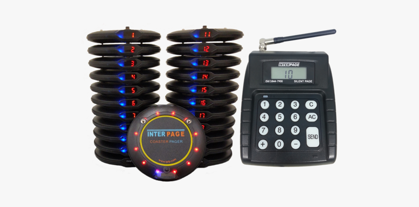 Z-17v2 Coaster Bundle - Digital Coaster 2.0 Paging System, HD Png Download